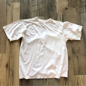 White Short Sleeve Thick Cotton Tee